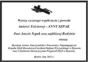 Wyrazy szczerego współczucia