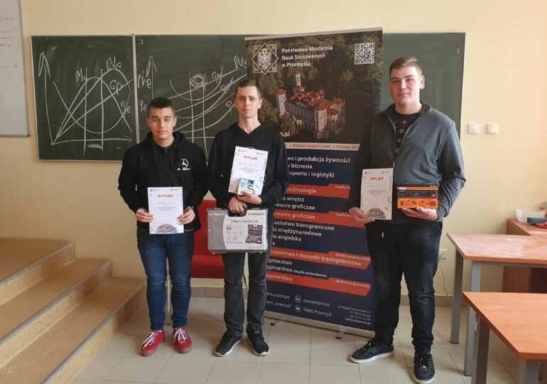 I i III miejsce uczniów  Zespołu Szkół Zawodowych im. Kard. Stefana Wyszyńskiego w Dynowie  w Ogólnopolskim Konkursie Motoryzacyjnym „TECHNIKA I MOTORYZACJA TO MOJA PASJA”.