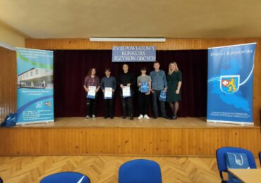 XVIII Powiatowy Konkurs Języków Obcych dla uczniów szkół ponadpodstawowych  Powiatu Rzeszowskiego - język angielski.