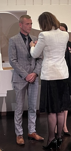 Medal Brązowy za Długoletnią Służbę dla p.Tomasza Chrapka