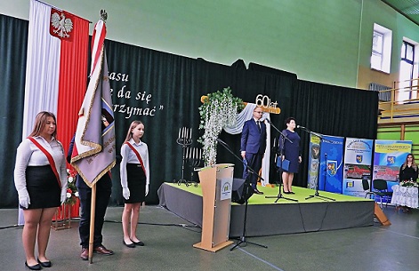 Uroczystości jubileuszowe 60-lecia Zespołu Szkół Zawodowych im. Kardynała Stefana Wyszyńskiego  w Dynowie