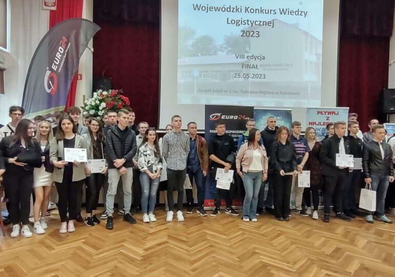 Finał VIII edycji Wojewódzkiego Konkursu Wiedzy Logistycznej w Rzeszowie.