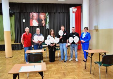 Dzień Dawcy Szpiku w Zespole Szkół Zawodowych  im. Kardynała Stefana Wyszyńskiego w Dynowie.