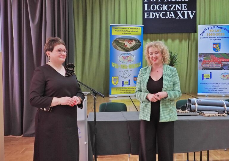 XIV edycja Powiatowego Konkursu Matematyczno – Logicznego pod hasłem  „Potyczki Logiczne” w Zespole Szkół Zawodowych  Kardynała Stefana Wyszyńskiego w Dynowie.