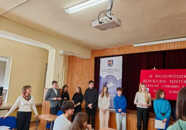 Wojewódzki Konkurs Historyczny ,,Bolesław Chrobry i Mieszko II. Dwie korony’’