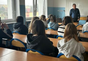 Zajęcia profilaktyczne dla uczniów klas drugich.