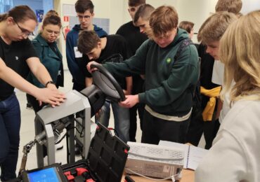 Udział uczniów Zespołu Szkół Zawodowych im. kard. Stefana Wyszyńskiego w Dynowie w Małopolskiej Nocy Naukowców w Akademii Tarnowskiej