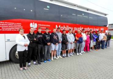 Akcja krwiodawstwa w Zespole Szkół Zawodowych im. Kardynała Stefana Wyszyńskiego w Dynowie