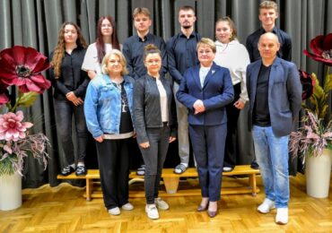 Skład samorządu szkolnego.