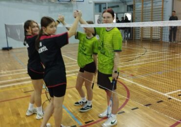 Półfinał Wojewódzki Licealiady w badmintonie.