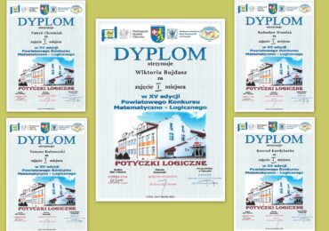 XV edycja Powiatowego Konkursu Matematyczno – Logicznego pod hasłem „Potyczki Logiczne” w Zespole Szkół Zawodowych  im. Kardynała Stefana Wyszyńskiego w Dynowie.