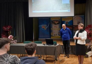 Spotkanie uczniów z przedstawicielem Politechniki Rzeszowskiej.