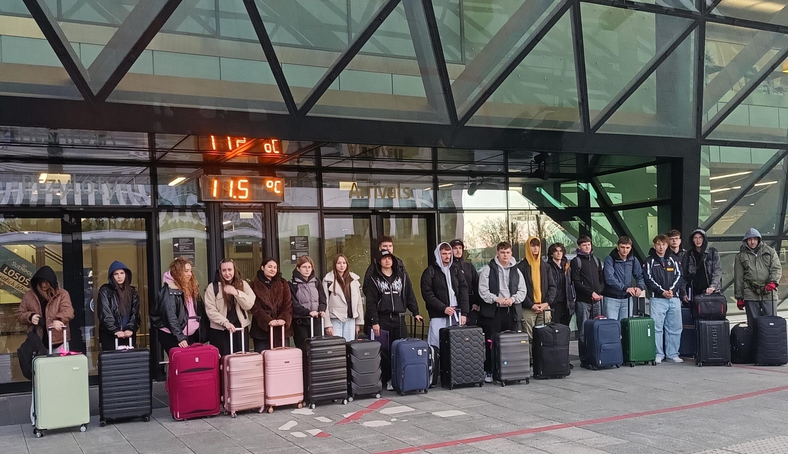 Wyjazd uczniów Zespołu Szkół Zawodowych im. Kardynała Stefana Wyszyńskiego  w Dynowie na staż do Szwecji w ramach projektu ERASMUS +  PROJEKT NR: 2025-1-PL01-KA121-VET-000323385