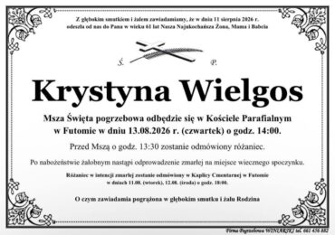 + Wyrazy współczucia +