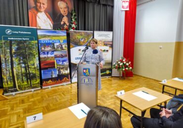 XIV edycja Wojewódzkiego Konkursu Ortograficznego „Leśne dyktando” w Zespole Szkół Zawodowych im. Kardynała Stefana Wyszyńskiego w Dynowie.
