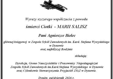 + Wyrazy współczucia +