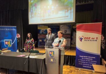 Spotkanie z przedstawicielami Powiatowego Centrum Pomocy Rodzinie w Rzeszowie i Zespołu Opieki Zdrowotnej nr 2 w Rzeszowie.