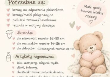 ❤️ OTWÓRZMY SERCA NA POTRZEBY DZIECI! ❤️