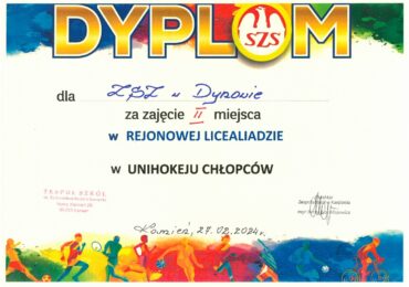 Rejonowa Licealiada w unihokeju chłopców