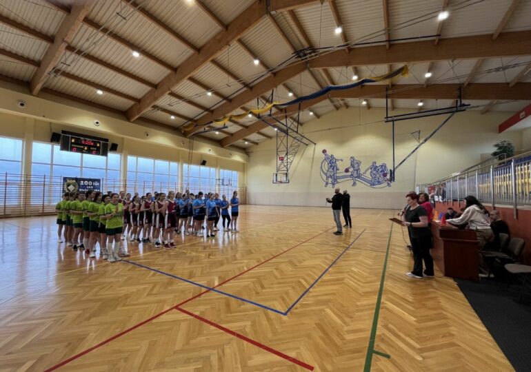 Powiatowa Licealiada w piłce koszykowej dziewcząt