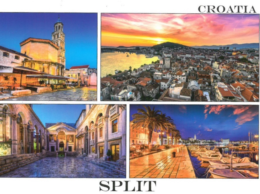 Pozdrowienia – kartka z Chorwacji