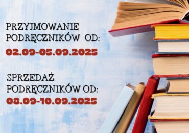 Kiermasz podręczników szkolnych.