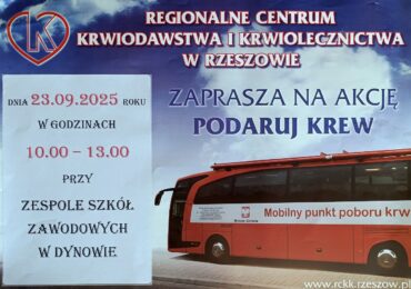 Zapraszamy na akcję - PODARUJ KREW