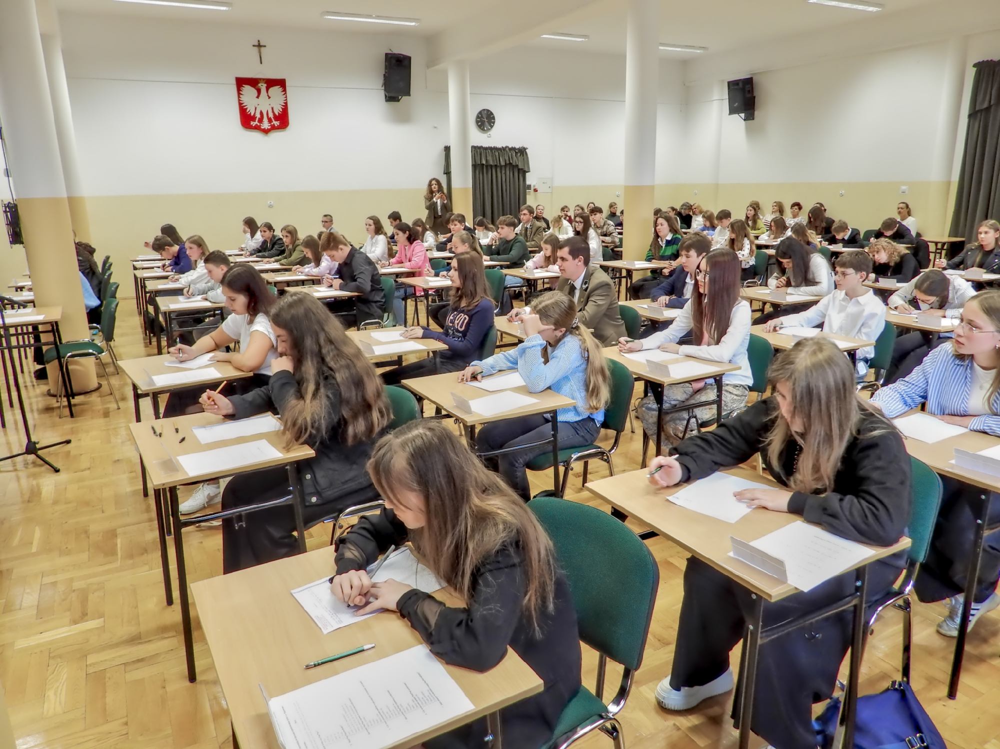 XIII edycja Wojewódzkiego Konkursu Ortograficznego „Leśne dyktando” w Zespole Szkół Zawodowych  im. Kardynała Stefana Wyszyńskiego w Dynowie