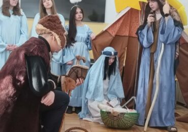 Antrakt z jasełkami w DPS-ie w Dynowie.