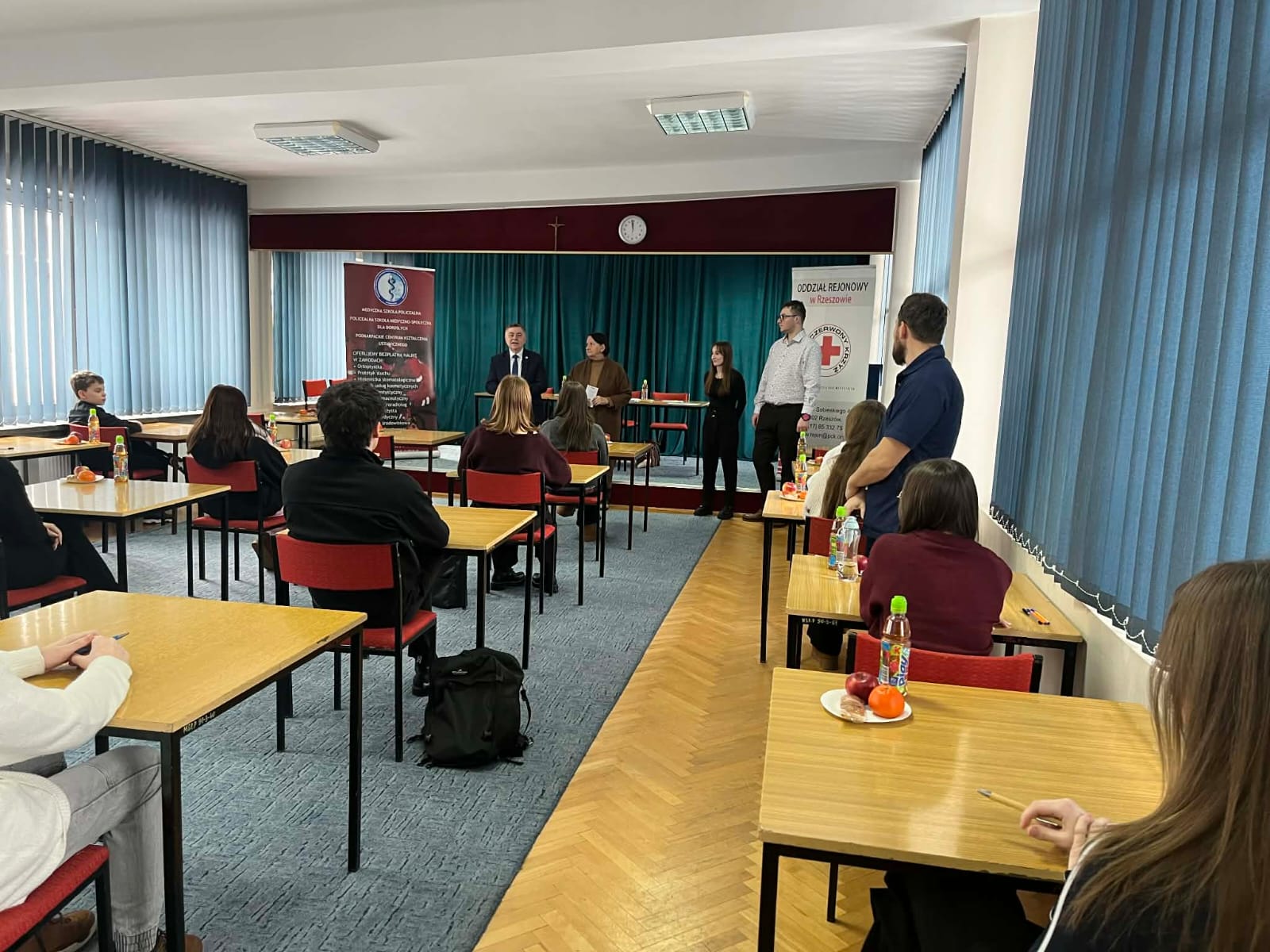 Rejonowy etap XXXIII Olimpiady Wiedzy o Zdrowiu PCK z Biedronką w Rzeszowie.