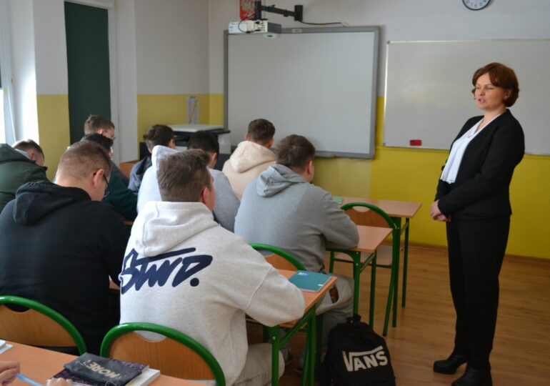 Kolejne „Innowacyjne lekcje z ekonomią” za nami – zadanie przeprowadzone w ramach VI edycji programu „Złote Szkoły NBP”.