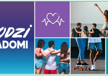 Udział uczniów Zespołu Szkół Zawodowych im. Kardynała Stefana Wyszyńskiego w Dynowie w akcji promocyjnej Powiatowej Stacji Sanitarno-Epidemiologicznej w Rzeszowie  #Młodzi świadomi”.